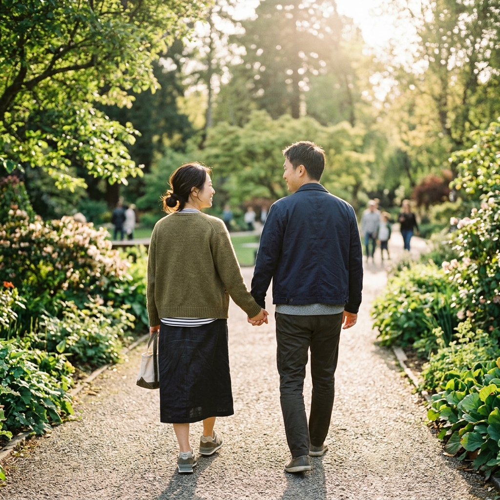 妊活をお休みしてリフレッシュする夫婦