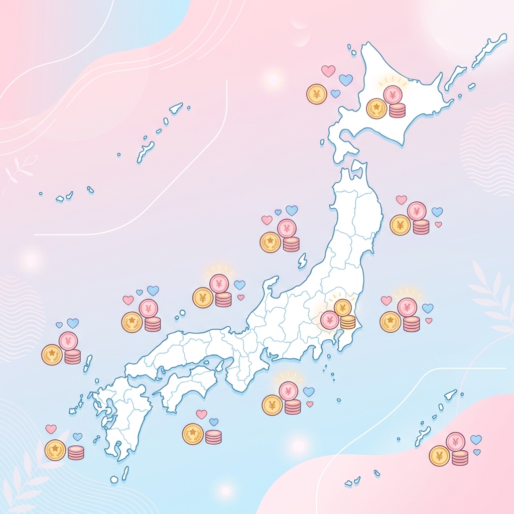 全国の自治体助成金